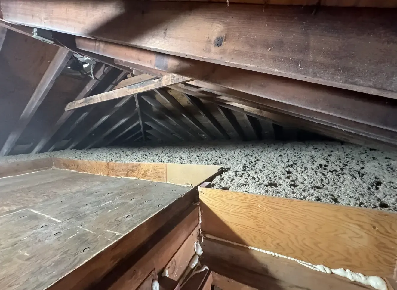 Professional attic insulation service