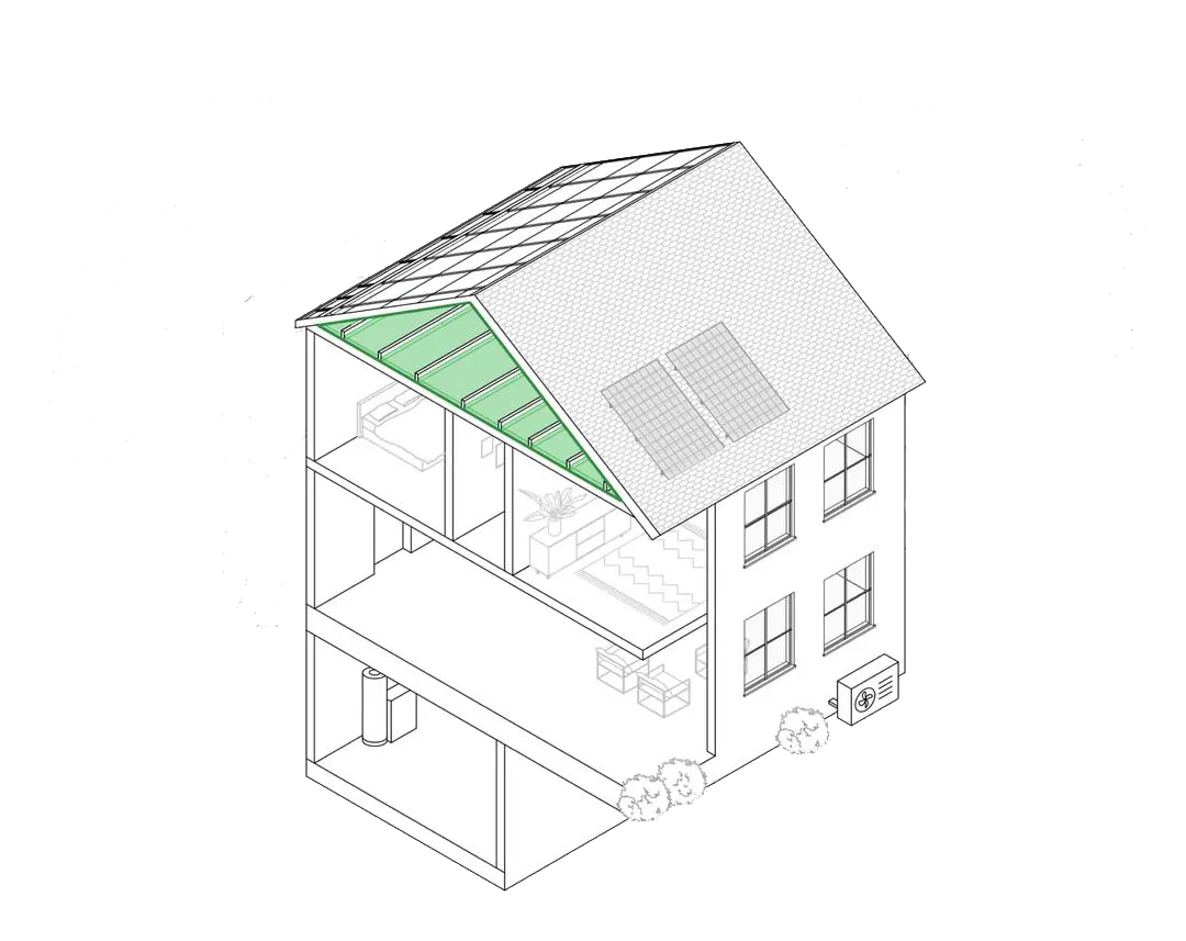 Professional energy auditor conducting an assessment